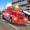 城市消防车模拟游戏