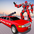警察豪华轿车机器人改造手机版