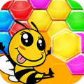 三维蜜蜂拼图游戏