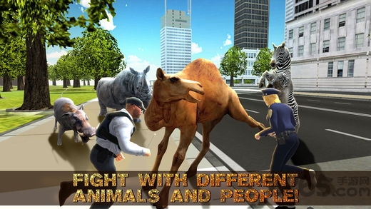 骆驼攻击模拟3d游戏