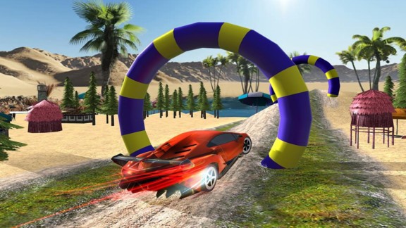 沙滩赛车模拟器游戏