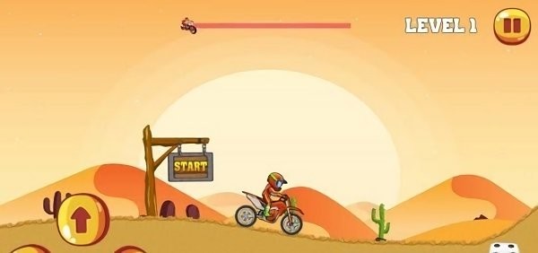 迷你摩托车比赛游戏(x3moto hill)
